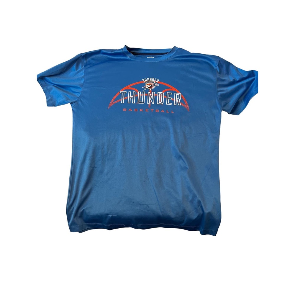 OKC Thunder Dri Fit Polyester NBA T-Shirt Mens L